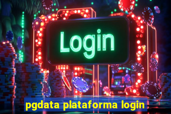 pgdata plataforma login